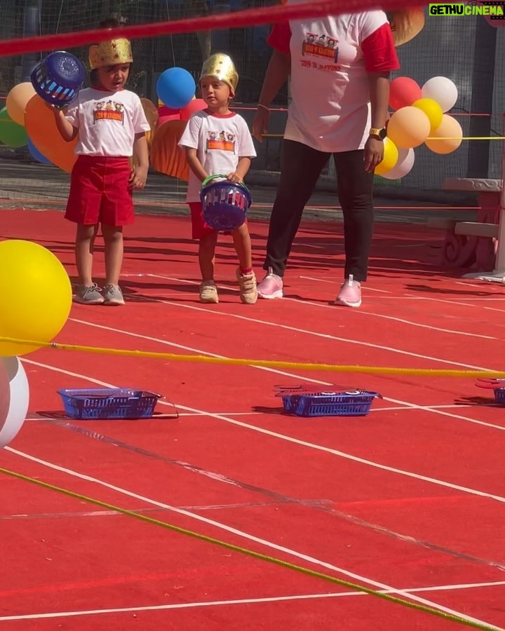 Shriya Saran Instagram - First sports day.