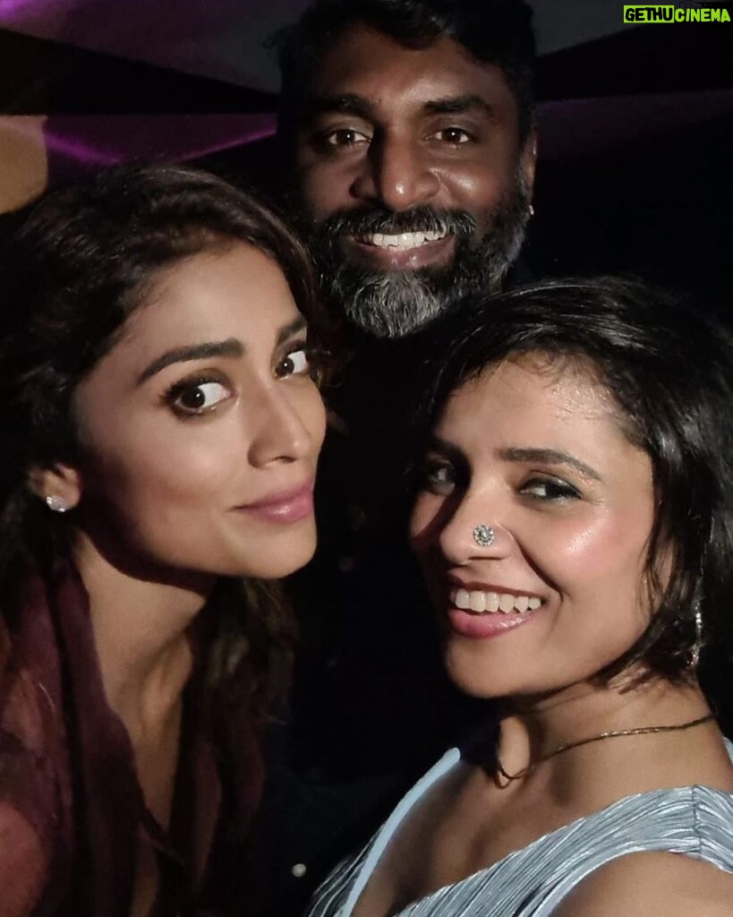 Shriya Saran Instagram - You will be missed. I literally laughed and danced so much because of you that night. Thank you so much for the love and light have spread around you. I know you are in a happy place. But over here we will always miss you. Sending you strength @dopkksenthilkumar
