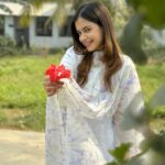 Shruthi Prakash Instagram - 🌺 MUA @chanchal_makeover21 #shrutiprakash #baraat #hindifeaturefilm #love #raipurdiaries #onset