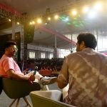 Shruti Haasan Instagram – Both @shrutzhaasan and @adivisesh threw some main character energy today just like Shruti says, “it’s just your story and you are the main character!” 👸

#IAmUnder25 #Under25Summit #Under25Official #BuildingYouthCulture #Summit24 #OnlyForStudents #Cornetto Jayamahal Palace,Bangalore