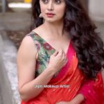 Shruti Marathe Instagram - आपकी आँखों में कुछ… Beauty @shrumarathe Makeover @diptimakeupartist Saree @ipsit_india . . . #diptimakeupartist #celeb #celebrity #marathi #shrutimarathe #teamshruti #makeupartist #puneartist