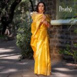 Shruti Marathe Instagram - Pratha’s tastefully handpicked tissue brocade Kanjeevaram sets the mood while @shrumarathe steals the spotlight with her radiant charm! Get ready to make your special occasions cherishable with @pratha_sarees ! WhatsApp on 9822240402 for inquiries Visit - www.prathasarees.com Follow us on social media for the latest addition of sarees: Facebook | Instagram | YouTube #shrutimarathe #kanjeevaram #kanjeevaramsilks #tissuebrocade #traditionalsaree #silksarees #prathasarees#ElegantDrapes #PrathaCreations #IndianFashion #HandcraftedElegance #EthnicChic #TraditionalWeaves #SareeLove
