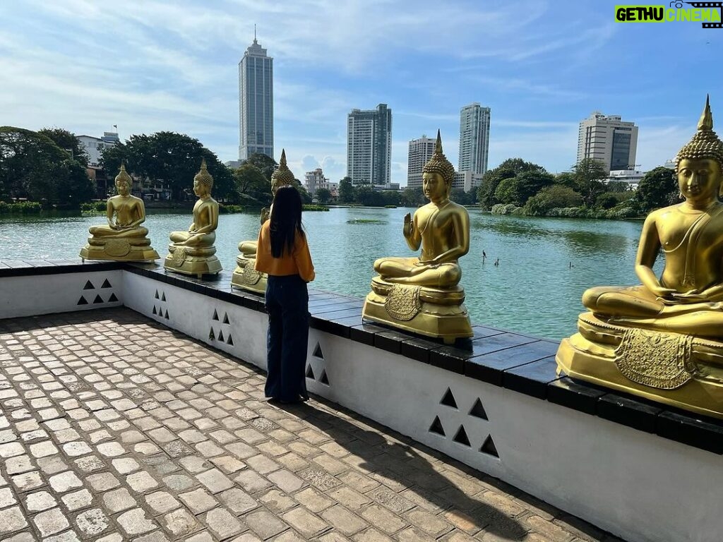 Shruti Sharma Instagram - A whole week 💜🧿🌸 #work & #travel #grateful Colombo, Sri Lanka