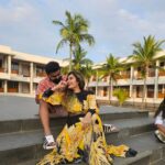 Shrutika Instagram - #anniversary #weddingday #feelingblessed #instalike To the man whose the reason behind my laughter, joy and happiness . The best gift God could ever give me is this fella and if I'm saying this 13 yrs post my wedding then it has to bloody be true🤪 We got hitched when I was age 22 and ever since, I have only grown to like him more n more for the lovely and humorous person he is😍 He admires and appreciates even my smallest success n growth just like how a parent would feel for their little child.his love so pure has only made me more confident about myself and most strong.The bestest,most protective and utmost caring dad to our son, and most importantly my best friend to whom i can just talk about anything and everything in this world and still hears me out with full attention.what more could I ask for! The reason behind making all my dreams come true ,supporting me like a rockpillar ,helping me achieve my goals and standing backstage clapping with immense pride n love every time he sees me win even in the smallest phase, not taking any credit for it, forgetting that he is the sole reason for every achievement of mine. Making me feel worthy of myself , loving me even when I'm at my worst,letting the child in me stay alive by admiring even the craziest side of me,letting me be myself and loving me for who I am. On the days i fall sick my eyes only search for this one man as i see mygrandma,mom,doctor ,nurse,lol all in this one man.defently none can handle me better. At the toughest times ,Never lets me give up,constantly reminding me of what im capable of & helps me pick up myself from any mess or failure by just making me feel secure about his strongest presence n support. I have only learnt from this man how to love unconditionally ! For the last 13yrs he has made everyday a celebration for me,loved and cared for my parents as his very own and has been the reason for whatever I am today! Feels blessed to find a man who let's u grow ,finds pride in it and admires every bit of who u are.pampering me to bits and making me feel special in every possible way.🥰😍 Thank u God for this guy I couldn't have asked you for more! Happy anniversary dearest arjun!