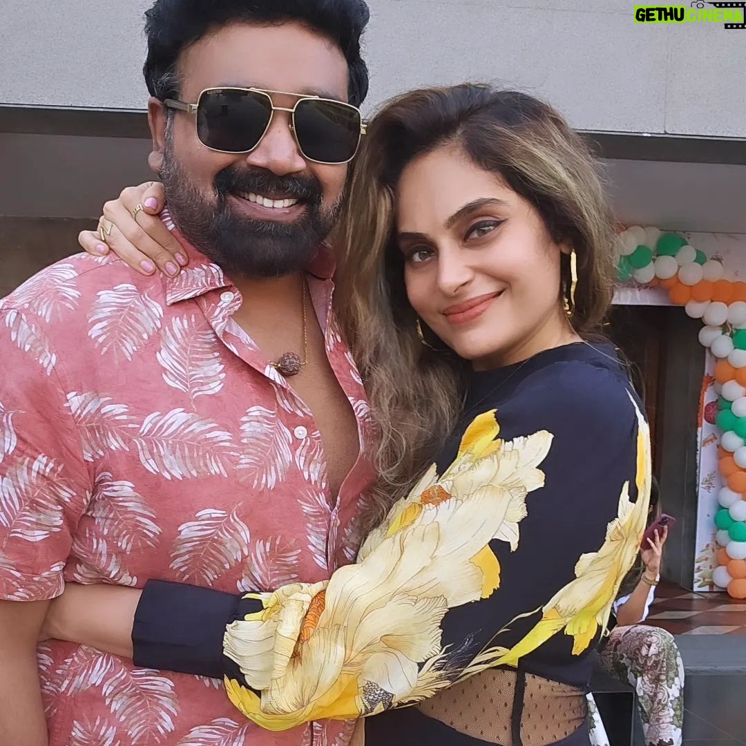 Shrutika Instagram - #anniversary #weddingday #feelingblessed #instalike To the man whose the reason behind my laughter, joy and happiness . The best gift God could ever give me is this fella and if I'm saying this 13 yrs post my wedding then it has to bloody be true🤪 We got hitched when I was age 22 and ever since, I have only grown to like him more n more for the lovely and humorous person he is😍 He admires and appreciates even my smallest success n growth just like how a parent would feel for their little child.his love so pure has only made me more confident about myself and most strong.The bestest,most protective and utmost caring dad to our son, and most importantly my best friend to whom i can just talk about anything and everything in this world and still hears me out with full attention.what more could I ask for! The reason behind making all my dreams come true ,supporting me like a rockpillar ,helping me achieve my goals and standing backstage clapping with immense pride n love every time he sees me win even in the smallest phase, not taking any credit for it, forgetting that he is the sole reason for every achievement of mine. Making me feel worthy of myself , loving me even when I'm at my worst,letting the child in me stay alive by admiring even the craziest side of me,letting me be myself and loving me for who I am. On the days i fall sick my eyes only search for this one man as i see mygrandma,mom,doctor ,nurse,lol all in this one man.defently none can handle me better. At the toughest times ,Never lets me give up,constantly reminding me of what im capable of & helps me pick up myself from any mess or failure by just making me feel secure about his strongest presence n support. I have only learnt from this man how to love unconditionally ! For the last 13yrs he has made everyday a celebration for me,loved and cared for my parents as his very own and has been the reason for whatever I am today! Feels blessed to find a man who let's u grow ,finds pride in it and admires every bit of who u are.pampering me to bits and making me feel special in every possible way.🥰😍 Thank u God for this guy I couldn't have asked you for more! Happy anniversary dearest arjun!