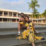 Shrutika Instagram - #anniversary #weddingday #feelingblessed #instalike To the man whose the reason behind my laughter, joy and happiness . The best gift God could ever give me is this fella and if I'm saying this 13 yrs post my wedding then it has to bloody be true🤪 We got hitched when I was age 22 and ever since, I have only grown to like him more n more for the lovely and humorous person he is😍 He admires and appreciates even my smallest success n growth just like how a parent would feel for their little child.his love so pure has only made me more confident about myself and most strong.The bestest,most protective and utmost caring dad to our son, and most importantly my best friend to whom i can just talk about anything and everything in this world and still hears me out with full attention.what more could I ask for! The reason behind making all my dreams come true ,supporting me like a rockpillar ,helping me achieve my goals and standing backstage clapping with immense pride n love every time he sees me win even in the smallest phase, not taking any credit for it, forgetting that he is the sole reason for every achievement of mine. Making me feel worthy of myself , loving me even when I'm at my worst,letting the child in me stay alive by admiring even the craziest side of me,letting me be myself and loving me for who I am. On the days i fall sick my eyes only search for this one man as i see mygrandma,mom,doctor ,nurse,lol all in this one man.defently none can handle me better. At the toughest times ,Never lets me give up,constantly reminding me of what im capable of & helps me pick up myself from any mess or failure by just making me feel secure about his strongest presence n support. I have only learnt from this man how to love unconditionally ! For the last 13yrs he has made everyday a celebration for me,loved and cared for my parents as his very own and has been the reason for whatever I am today! Feels blessed to find a man who let's u grow ,finds pride in it and admires every bit of who u are.pampering me to bits and making me feel special in every possible way.🥰😍 Thank u God for this guy I couldn't have asked you for more! Happy anniversary dearest arjun!