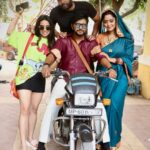Shubhi Sharma Instagram - Hv joined the roller coaster ride of Gharwali Baharwali 3.. @ajaysrivastavaofficial @yashkumarr12 ..#ajay Srivastava productions @garimadixit18