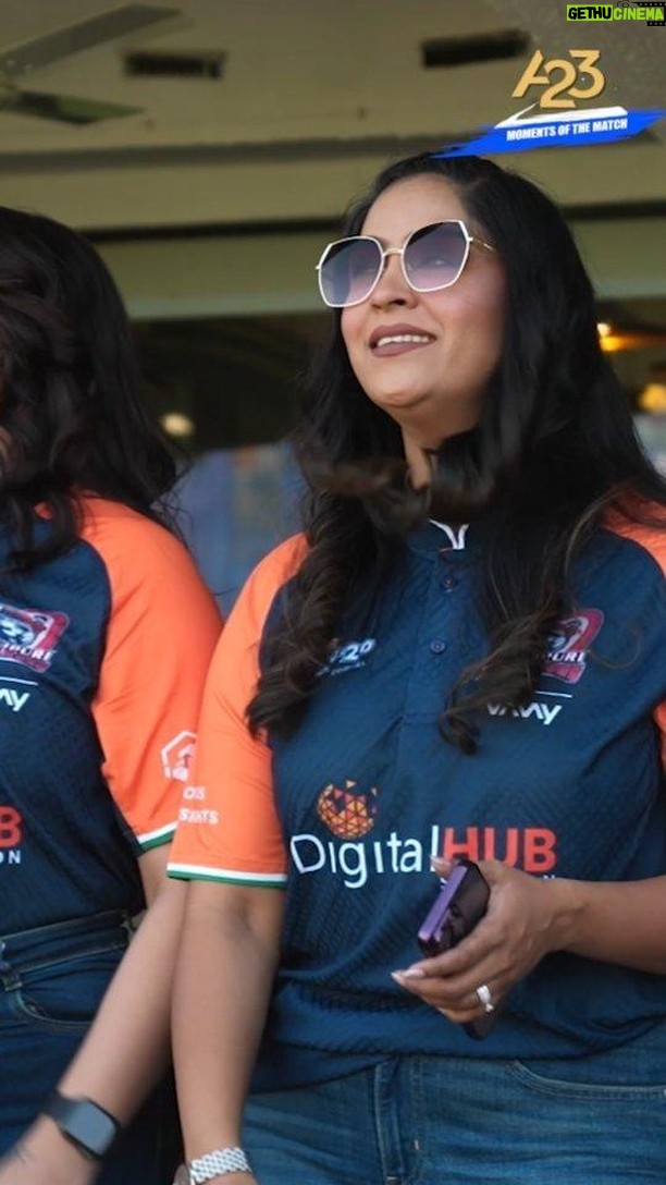 Shubhi Sharma Instagram - Here is the “A23 Moments of the Match” of @shubhi_sharma_official from the match between @bhojpuridabanggsccl and @bengaltigersteam Watch #CCL2024 Live on JioCinema and Sony Ten 5. #A23 #CCLSeason10 #Chalosaathkhelein #CCLonJioCinema #CelebrityCricketLeague #JioCinema #A23MomentsoftheMatch @a23rummy @officialjiocinema @sonysportsnetwork