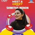 Shweta Menon Instagram - Get ready for an enchanting evening with the Malayalam film industry icon, Shwetha Menon! 🌟 Join us at world brandsuae in Abu Dhabi for an exclusive Meet and Greet organized by Arabian Voice Events. 🎬✨ Don’t miss the chance to meet the sensational actress and create unforgettable memories! 🤩 #ArabianVoiceEvents #ShwethaMenon #MeetandGreet #MalayalamCinema @shwetha_menon @worldbrandsuae