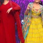 Shweta Menon Instagram - Dance floor vibes, setting hearts on fire! ❤️‍🔥 Kidilam | Mazhavil Manorama | ManoramaMAX | EPI 113 | Click on the link to watch the full episode :- https://tinyurl.com/4d53wmz8 #kidilam #kidilamnewshow #talenthunt #mazhavilmanorama #manoramamax #tvshow #realityshow #shorts #youtubeshorts #poornimaindrajith #pisharadi #swethamenon #dance #flexibility