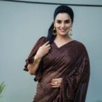 Shweta Menon Instagram - Stylist : @tharunya_vk Wardrobe: @label_swasti Accessories: @kaya_online_ MUA : @abilashchickumakeupartist Shots : @kishorlalphotography Kochi, India
