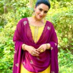 Shweta Menon Instagram - Stylist : @tharunya_vk Wardrobe: @lbdesignskochi Accessories: @dira_collections_ MUA : @avinash_s_chetia Trivandrum, India