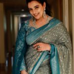 Shweta Menon Instagram - Stylist : @tharunya_vk Wardrobe: @silkyarns Accessories: @kaya_online_ MUA : @avinash_s_chetia Shots : @nisamzuppy_ Trivandrum, India