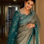 Shweta Menon Instagram - Stylist : @tharunya_vk Wardrobe: @silkyarns Accessories: @kaya_online_ MUA : @avinash_s_chetia Shots : @nisamzuppy_ Trivandrum, India