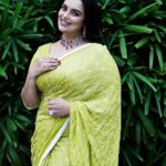 Shweta Menon Instagram - Stylist : @tharunya_vk Wardrobe: @izzhacouture Accessories: @ridha_rental_jewellery @ridha_rentaljewellery MUA : @abilashchickumakeupartist Shots : @suhail_signature_capture Kochi, India