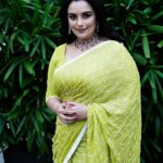Shweta Menon Instagram - Stylist : @tharunya_vk Wardrobe: @izzhacouture Accessories: @ridha_rental_jewellery @ridha_rentaljewellery MUA : @abilashchickumakeupartist Shots : @suhail_signature_capture Kochi, India