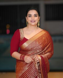 Shweta Menon Instagram - Stylist : @tharunya_vk Wardrobe: @sajaasboutique Accessories: @planetjewel MUA : @abilashchickumakeupartist Shots : @mr__photophile Kerala