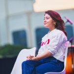 Shweta Tripathi Instagram – Shwets and I Popped our ‘Kissing on Stage’ cherry 🤪

Swipe right to see how –

She came..
I saw.. 
I smiled..
We laughed..
We kissed.. 

Thank you @spokenfest for such a memorable evening! @sheenakhalid @tessjoseph19 @shantanuanandpoetry Couldn’t have done it without you guys 🫵❤️
And to everyone who came and saw us perform.. You’ll were the best audience we could have asked for.

#GoCheetaGetBattata
