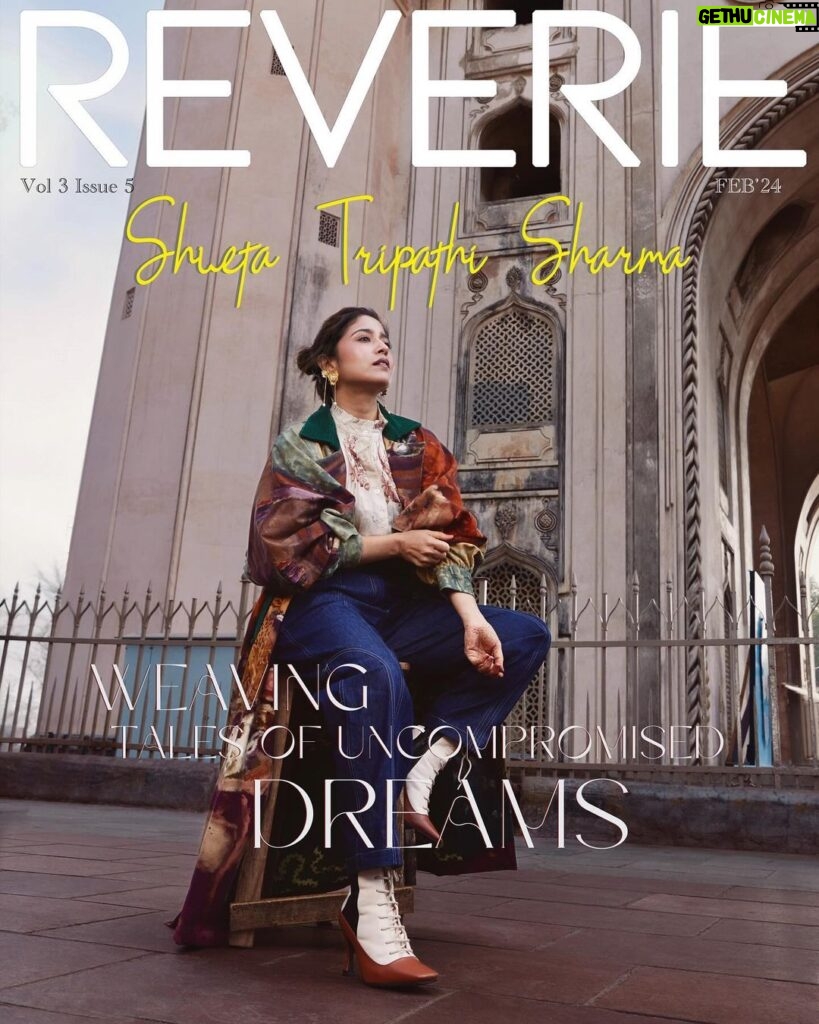Shweta Tripathi Instagram - Shweta Tripathi Sharma @battatawada casts a spell on the cover of Reverie, weaving tales of uncompromised dreams with every glance. In a world of pretence, Shweta stands unapologetically genuine and steadfast. Capturing the essence of Hyderabad’s heritage with a touch of nostalgia. Catch her grace our February digital cover with her elegance and charm. ——————— Shweta is wearing: Trench, Shirt and Pants by @cord.in Earrings: @lovelate20s Boots: @theater.xyz ——————— Photography : @abhijeetanand_ Styling : @shahriyar_adil Styling team : @pratimajukalkar Hair & Makeup : @sofiexhmu___ Video Team : @azharkazi100 & @manishnathari PR Agency - Keerat Publicity @kpublicity @duggal_shilpi @bhavikak27 @hanishkumaar Special Thanks : @syedmehdii @kavi_raahgir @karishma5070 We would like to express our gratitude for arranging the necessary official permissions with security to shoot at the Iconic Charminar. Thank you @dcpsouthzone @gaush_e_alam @nitish.ifs @avikas.irs #Reverieindia #Reveriefebcover #ShwetaTripathiSharma #Cord #lovelate20s #theatrexyz#HomegrownMagazine #VocalForLocal #digitalcover #heritage #charminar #hyderabad