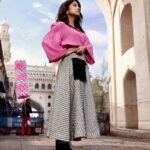 Shweta Tripathi Instagram – In the land of candy floss, be a candy boss! 🎀🎠
_____
Wearing 
Shirt & Skirt @lovebirds.studio
Earrings: @lovelate20s
Footwear: @theatre.xyz 
_____
Photography : @abhijeetanand_
Styling : @shahriyar_Adil
Styling team : @pratimajukalkar 
Hair & Makeup : @sofiexhmu__

#Reverieindia #Reveriefebcover #ShwetaTripathiSharma#lovelate20s #theatrexyz#HomegrownMagazine #VocalForLocal #digitalcover #heritage #charminar #hyderabad