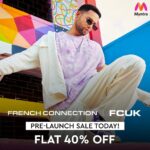 Siddhant Chaturvedi Instagram - French Connection | FCUK Pre-Launch Sale is live today! Head over to @myntra and shop French Connection at Flat 40% Off only for today! #FCUKLaunchonMyntra #FrenchConnection #Myntra #NewLaunch