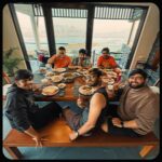 Siddhant Chaturvedi Instagram - Finally sab ko ek saath chutti mili! It had been a while! Thank you @saffronstays @koshavillas for your warm hospitality! Breezy, easy, good food and a beautiful view! @nirmit.music Bro your house is a vibe and to make it happen so last minute! I owe you one! Also please my regards to Aunty! ❤️ Kosha Villas