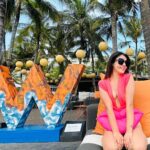 Sidhika Sharma Instagram - Current mood:🏖️🏝️🌕👙🚀☀️💦🏖️🌅