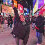 Sienna Belle Instagram – sleepless nights and city lights. 

✨🌃🤍🗽✈️🎢🎧🎶❤️‍🩹

these lights will inspire you… NYC! 🥹