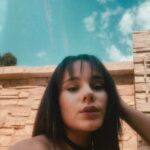 Sienna Belle Instagram - in my whispy bangs era. 🖤✨💌 #explore #reels #newhair #whispybangs #bangs #reputation #era #viral #trend #trending