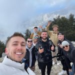 Simon Minter Instagram - Went on a hike ✅