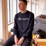 Simon Minter Instagram - Teamed up with @jdofficial & @championeurope recently. @chuckieonline and I had a laugh on the In The Duffle Bag Podcast, check out my stories for the link. #championeurope #ad