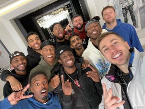 Simon Minter Instagram - Surrounded by greatness 🙌🏻