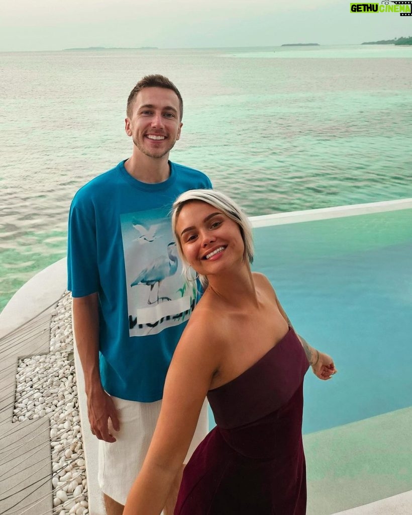 Simon Minter Instagram - The perfect honeymoon ❤️ Soneva Jani Maldives