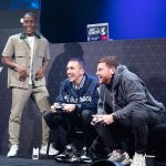 Simon Minter Instagram – Spent the evening destroying @behzingagram at the EA FC event last night #fc24 @easportsfc #ad