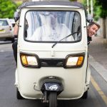 Simon Minter Instagram - Big man in small car