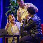 Simone Paciello Instagram - 2/40 APRILIA 🎭 Le prime 2 date sono state qualcosa di speciale 🤍 E siamo solo all’inizio. 📸: @simoneilgalbiati Teatro Europa Aprilia