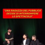 Simone Paciello Instagram - Una ragazza del pubblico ha deciso di interrompere lo spettacolo a “modo suo” 🐬😈