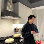 Simu Liu Instagram - in my funcle era this thanksgiving. happy holidays and eat lots of dumplings 🥟 🦃