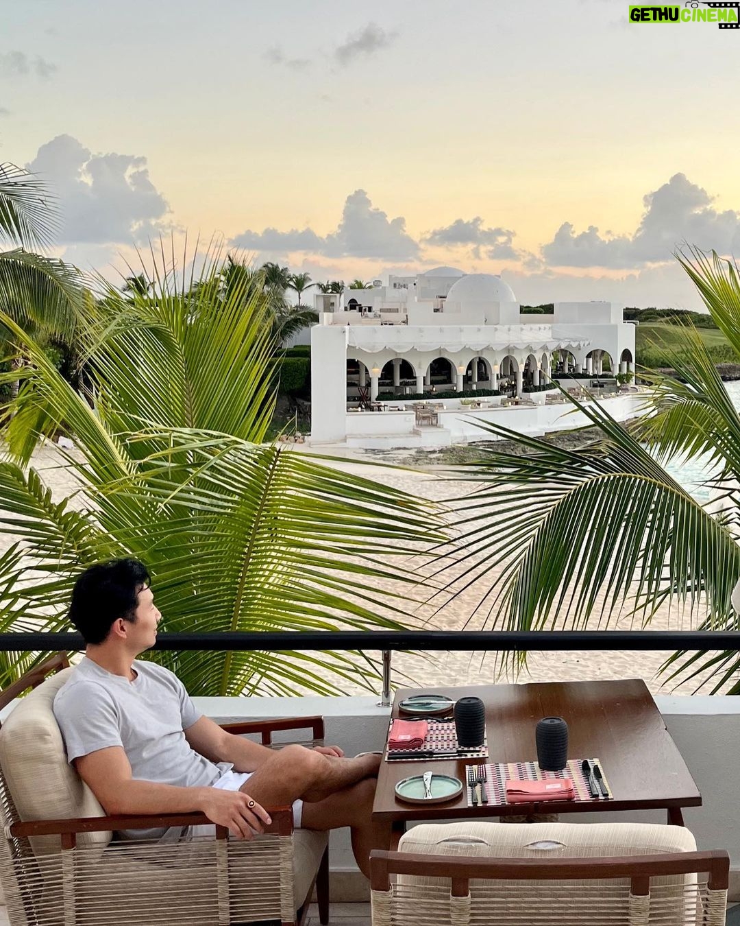 Simu Liu Instagram - thx @belmondcapjuluca for five days in paradise. we are quitting our jobs and becoming professional instagram photogs 📸 Cap Juluca, A Belmond Hotel