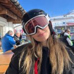 Sina Deinert Instagram - I’m getting better at skiing ⛷️ but it’s still a little scary not gonna lie 🙃