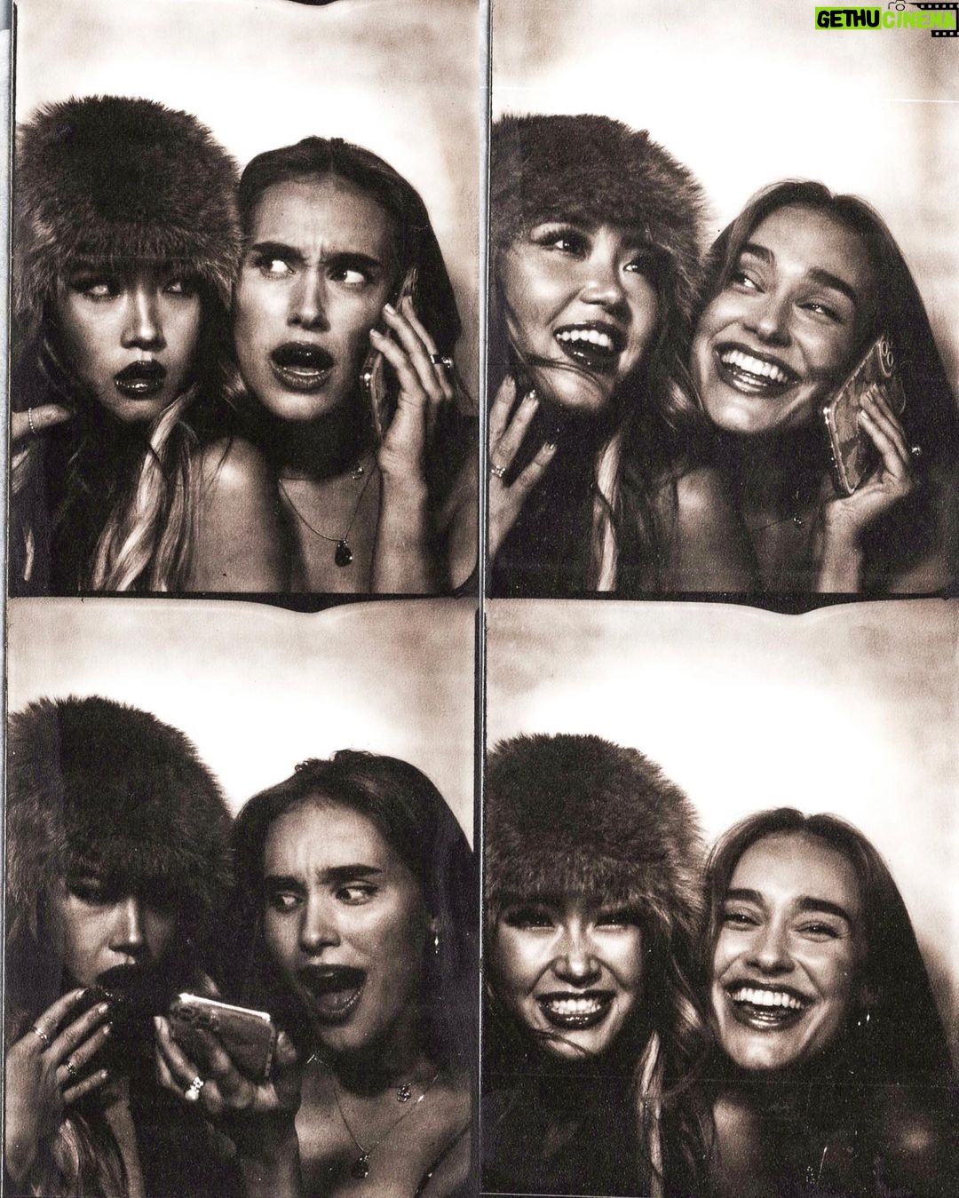 Sina Deinert Instagram - Siyoon @ the Booth 👩🏼🤝👩🏻🎞 @boothbybryant @bryant