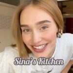 Sina Deinert Instagram - What should I cook next?👩🏼‍🍳✨ #SinasKitchen Sina’s Potato Salad 🥗🥔 • boil potatoes and cut thin slices Sauce: • cook Onions and Garlic in a pan until they are golden • adding vinegar • adding „Gemüsebrühe“ - vegetable broth • adding any kind of mustard (Let it all boil a little) (I also have no measurements for this 😂 just do how ever much feels right 😅) It’s super easy even I can to it 😂🤞🏻