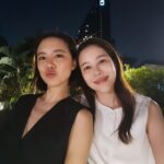 Sirin Horwang Instagram - Last night with #นิษฐา @benraviyanun.t 🤣🤣🤣 2ทุ่มกว่าเอง น้องสาวหาวเก่งมากกก 🫣😅🤣🥰 see u again soon ❤️ #ชีวิตภาคสอง