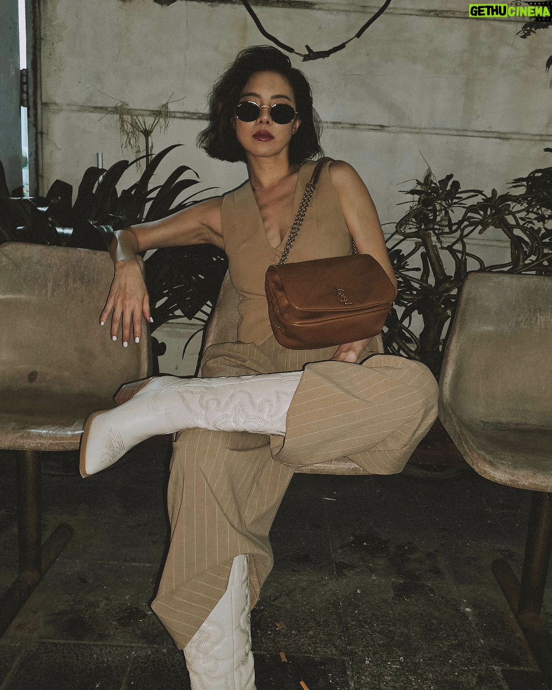 Sirin Horwang Instagram - About last night #ysl @ysl