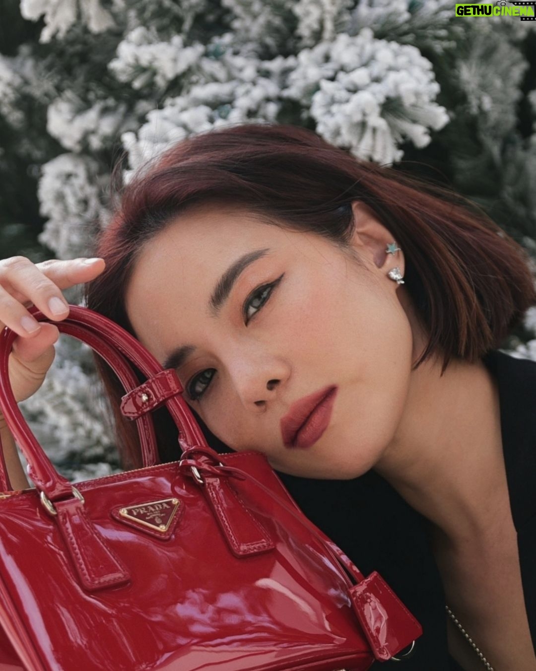 Sirin Horwang Instagram - love Christmas 🎉🌲🎉🌲 #pradaholiday23 @prada