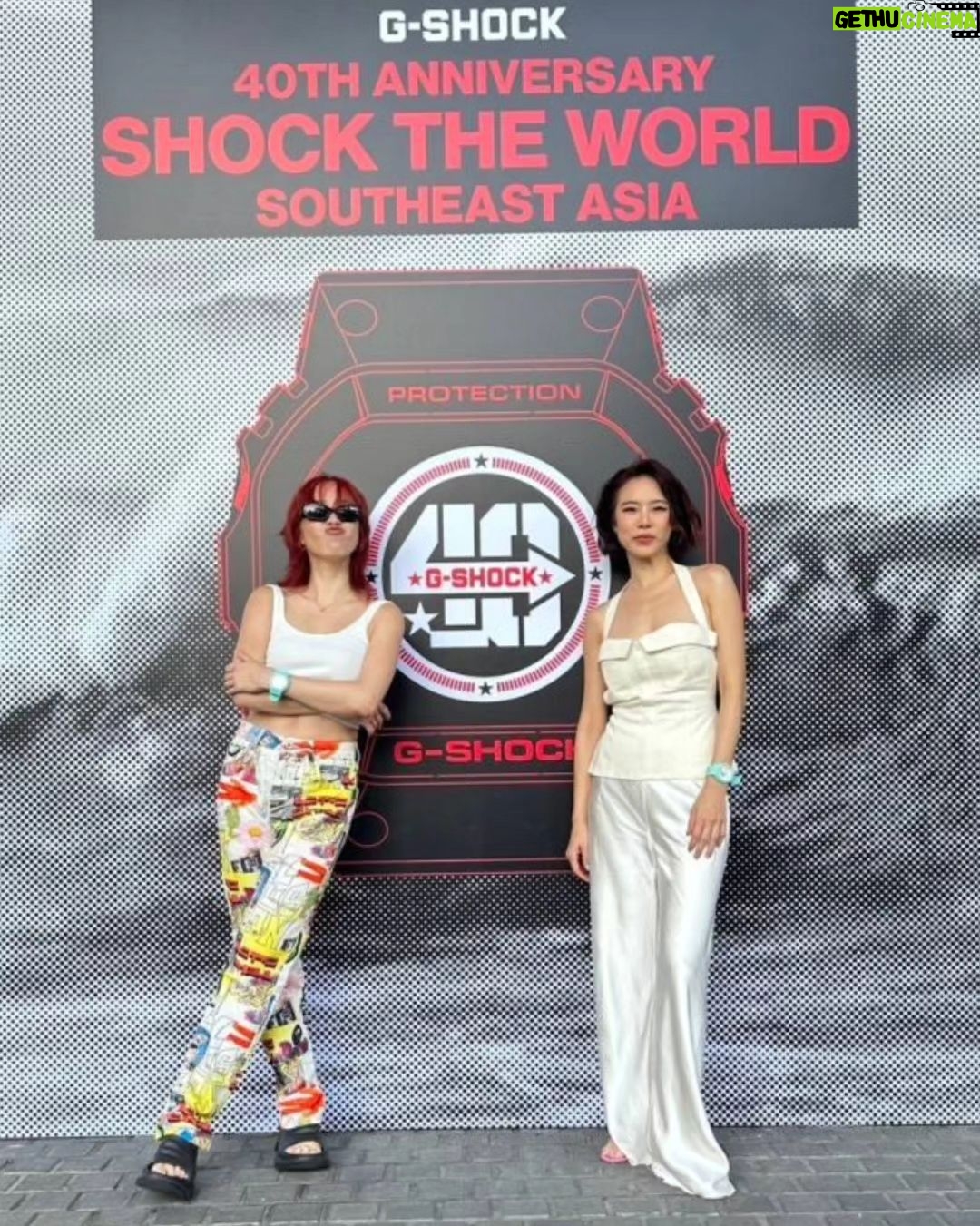 Sirin Horwang Instagram - Weekend well spent 😘 thank u #gshockth @casiothailand #gshock40thanniversary #shocktheworld #gshock40th #ShockTheWorldSEA #gshocksea #absolutetoughness