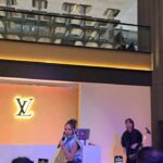 Sirin Horwang Instagram - Captured last night at #LVtheplace ค่ำๆ วีดีโอมาเพิ่ม 🤣🤣 wowza @louisvuitton