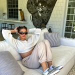 Sistine Rose Stallone Instagram – My middle school hair🐭