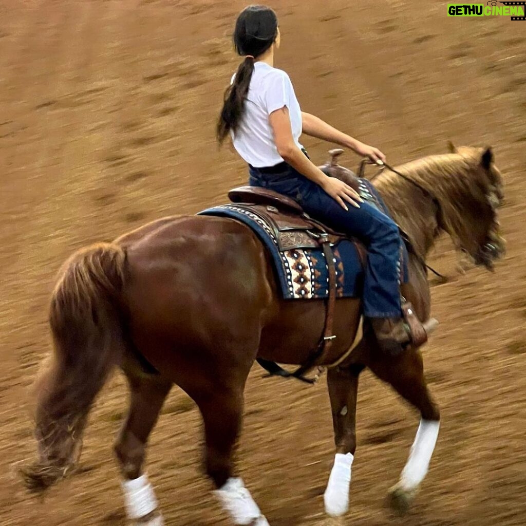 Sistine Rose Stallone Instagram - Horse girl