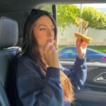 Sistine Rose Stallone Instagram - just a girl & her baguette